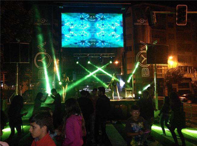 High Definition LED Display , P4.81 Stage LED Video Wall For Outdoor Event