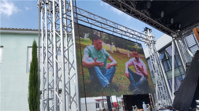 Outdoor Big Screen Rental / P6 Rental LED Display With Nationstar SMD3535