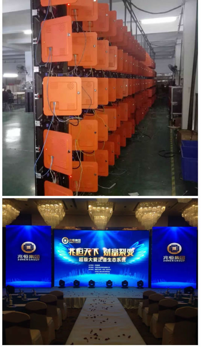 P3 HD Outdoor Rental LED Display Screen Waterproof Energy Saving For Stage Event