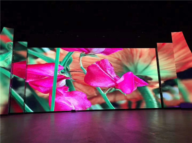Large Viewing Angle Indoor Led Screen Hire , Led Video Wall Display 3.91mm Pixel Pitch