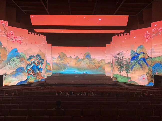 Hanging Indoor Rental LED Display Stage Event LED Panel P2.9 700w/sqm Nationstar
