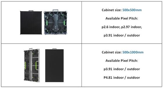 High Brightness 4000nits Outdoor Led Video Wall Rental P3.91 P4.81