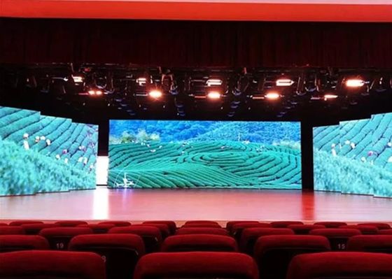100000 Hours  Stage Rental LED Screen Curved Led Wall P3.91mm P4.81mm