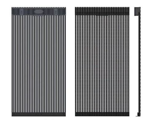 DIP346 15.625mm Mesh Curtain Led Display Transparent Led Wall For Building Facade