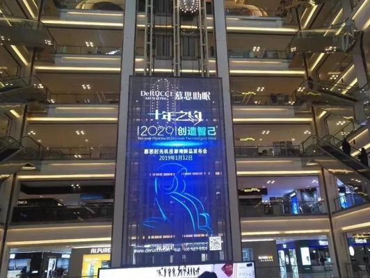 Customized 5000nits Indoor Transparent LED Display High Brightness For Advertising