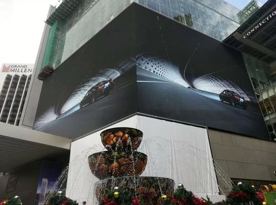 Seamless Right Angle Corner Led Screen P10.41 Front Maintenance Led Display